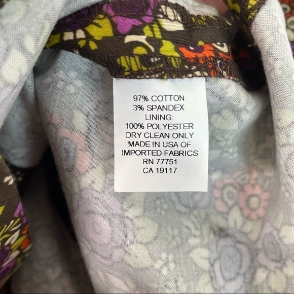 Betsey Johnson Flower Power Strapless Bustle Dress - Picture 9 of 11